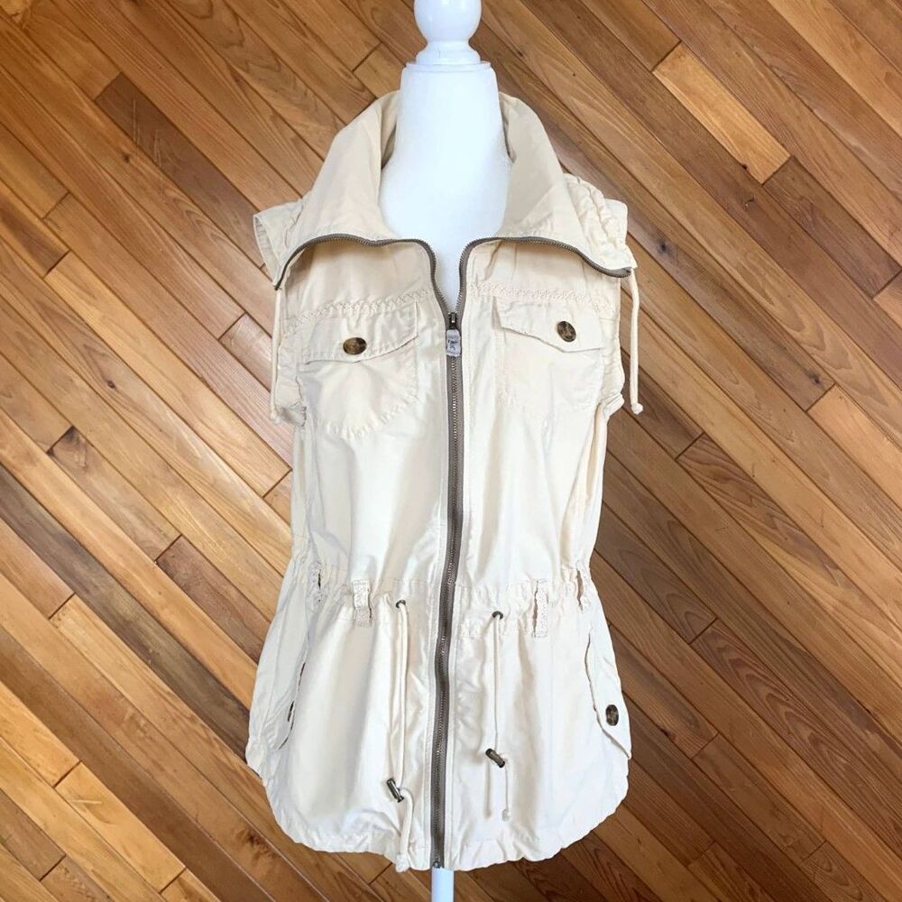 Woolrich Beige Cotton Blend Vest